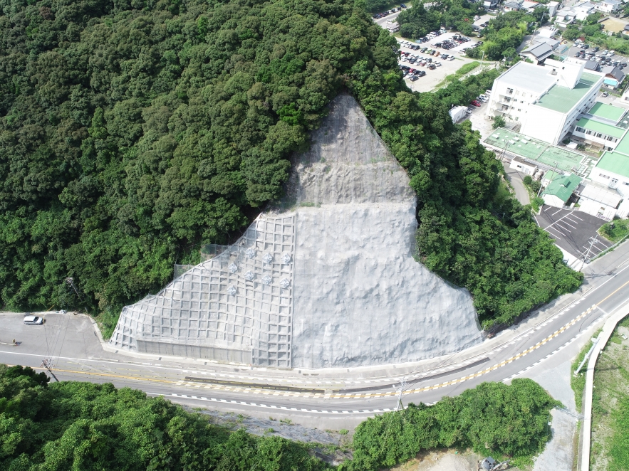 株式会社龍生　県道須崎仁ノ線防災・安全交付金工事